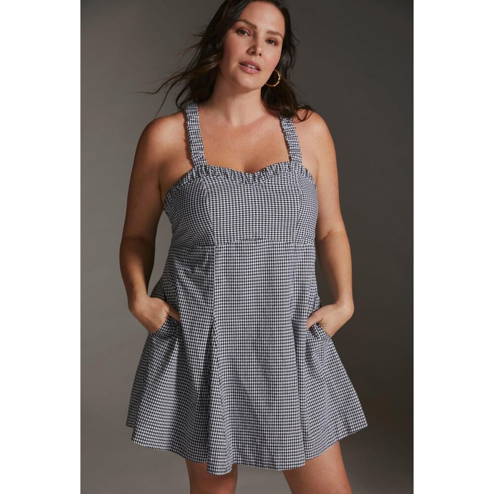 Anthropologie Maeve Sweetheart Mini Dress